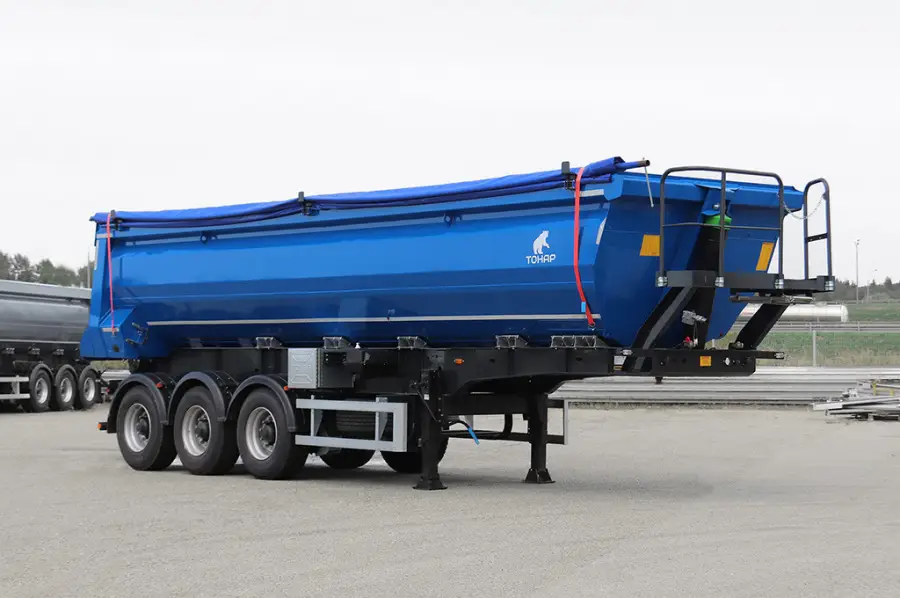 Полуприцеп с задней разгрузкой SL3-30 (9445) - высота ССУ 1200