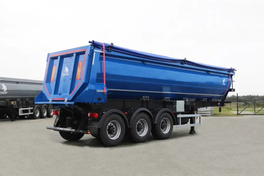 Полуприцеп с задней разгрузкой SL3-30 (9445) - высота ССУ 1200