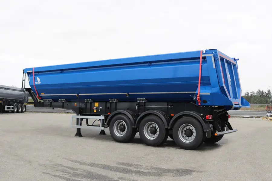 Полуприцеп с задней разгрузкой SL3-30 (9445) - высота ССУ 1200